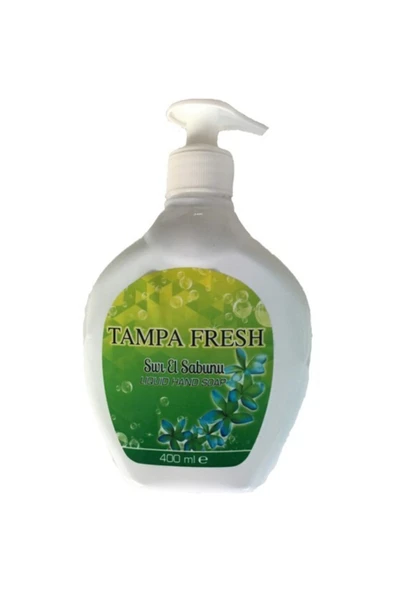 TAMPA Fresh Sabun Kokulu Sıvı El Sabunu 400ml. Pompalı ürün görseli 1