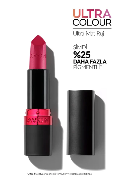 AVON Ultra Mat Ruj - Ravishing Rose ürün görseli 1