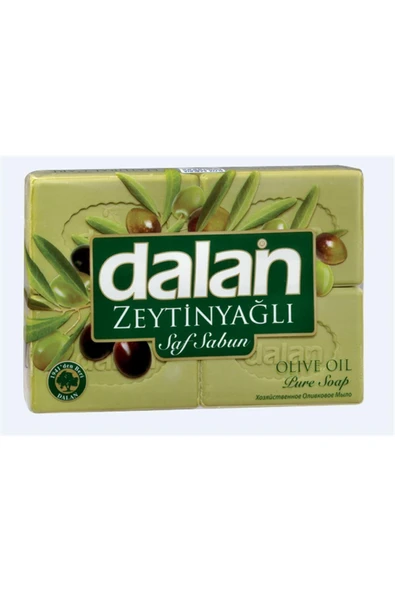 Dalan Banyo Sabunu 159 Gr*4 Adet Yeşil Zeytin Yağlı 600 gr 739835009109 ürün görseli 1