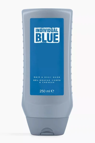 AVON Individual Blue Erkek Saç ve Vücut Şampuanı 250 Ml. ürün görseli 1