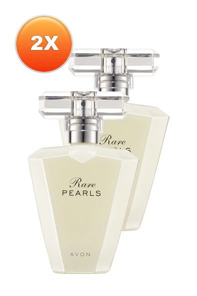 AVON Rare Pearls Kadın Parfüm Edp 50 Ml. İkili Set ürün görseli 1