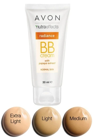 AVON Nutra Effects Radiance Bb Krem 30 Ml. Light - Resim 2