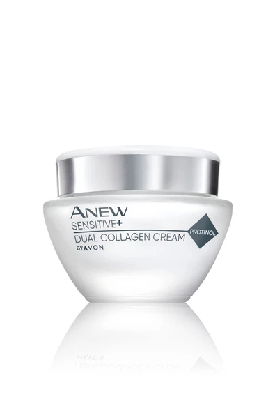 AVON Anew Sensitive Hassas Ciltlere Özel İkili Kolajen Yüz Kremi 50 Ml. ürün görseli 1