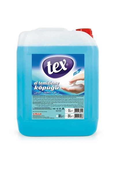 Tex Köpük El Sabunu (5 KG EKONOMİK BİDON) ürün görseli 1