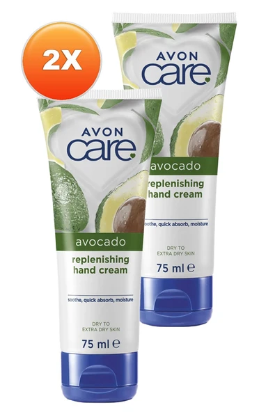 AVON Care Kuru Ciltler İçin Avokado Özlü El Krem 75 Ml. İkili Set ürün görseli 1