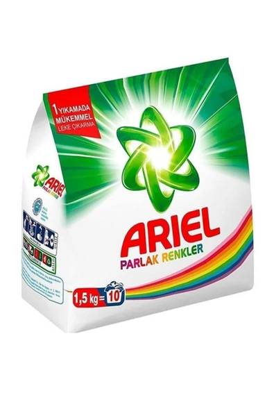 ACE 2-adet Ariel Matik Toz Deterjan Beyazlar Için 1,5 Kg ürün görseli 1