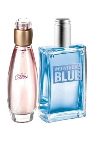 AVON Celebre 50 ml Kadın Edt+ Individual Blue 100 ml Erkek Edt ürün görseli 1