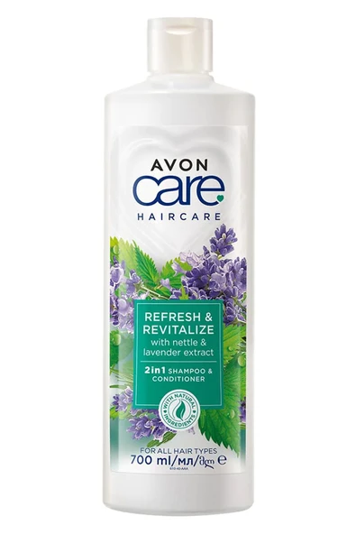 AVON Care Isırgan Otu Ve Lavanta Özleri Içeren Şampuan Ve Saç Kremi 700 Ml. ürün görseli 1