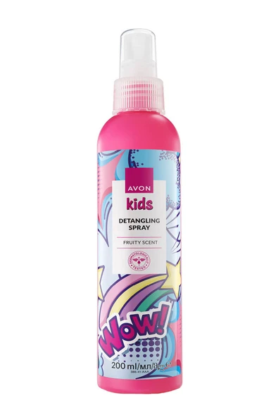 AVON Kids Wow Çocuklar İçin Meyve Kokulu Saç Açıcı Sprey 200 ML. ürün görseli 1