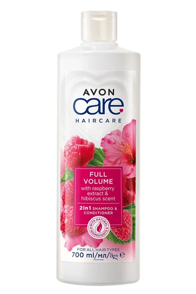AVON Care Ahududu ve Hibiscus Kokulu Şampuan ve Saç Bakım Kremi 700 Ml. ürün görseli 1