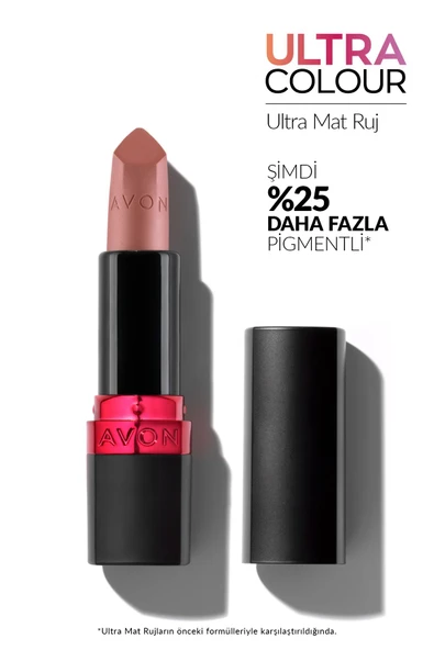 AVON Ultra Mat Ruj - Nude Suede ürün görseli 1