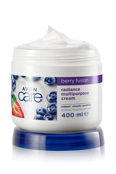 AVON Care Yaban Mersini Ve Çilek Özlü El, Yüz Ve Vücut Kremi - 400ml ürün görseli 1