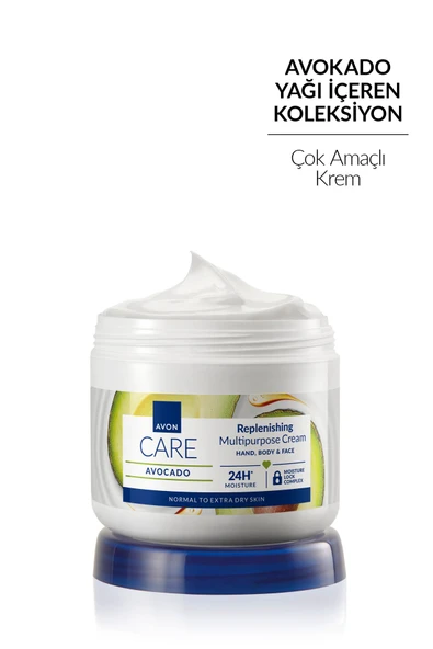 AVON Care Kuru Ciltler İçin Avokado Özlü Çok Amaçlı Krem 400 Ml. ürün görseli 1