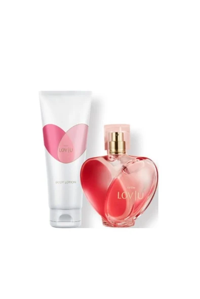 AVON Lov U EDP 50 ml Kadın Parfüm Seti ürün görseli 1