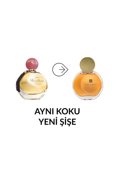 AVON Far Away Edp 50 Ml + Roll-on 2 Li Set - Resim 4