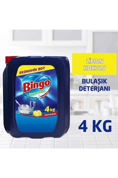 Bingo Bulaşık Sıvısı 4 L - Resim 2