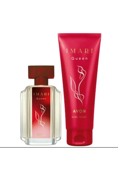 AVON İmarı Queen parfüm ve Body lotion ürün görseli 1