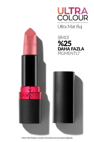 AVON Ultra Mat Ruj - Pink Passion ürün görseli 1