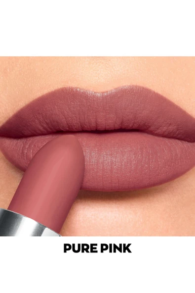 AVON True Perfectly Mat Ruj - Pure Pink - Resim 2