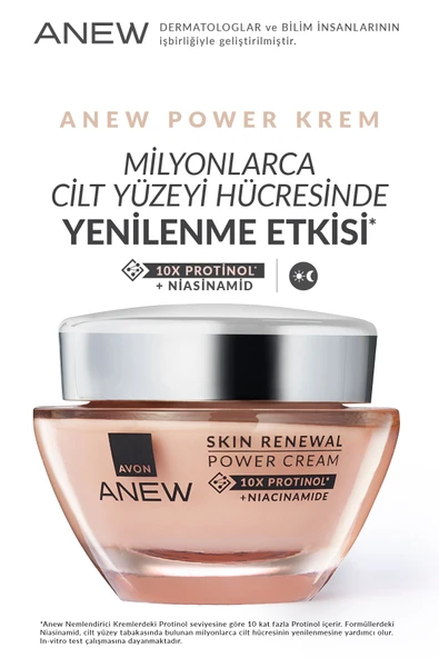 AVON Anew Skin Renewal Power Krem 50 Ml. ürün görseli 1