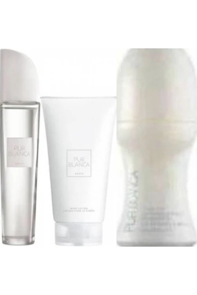 AVON Purblanca 50 Ml Bayan Edt+losyon+rolon ürün görseli 1