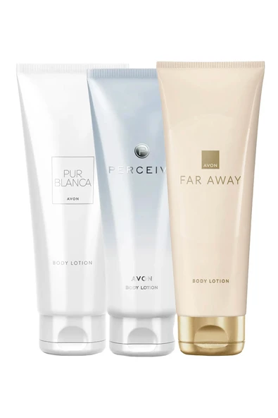AVON Far Away Pur Blanca Ve Perceive Vücut Losyonu Set ürün görseli 1