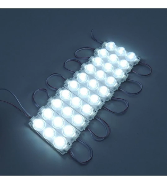 Modül 3 Led 3W Kablolu Parmak Led  5 adet Beyaz ışık ürün görseli 1