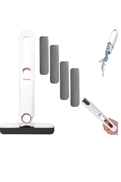 Yenigeldi 1 Adet Mini Mop ve 4 Adet Yedek Sünger ürün görseli 1
