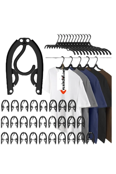 Yenigeldi 8 Adet Katlanabilir Seyahat Askısı Foldable Hanger ürün görseli 1