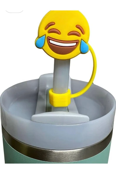 Yenigeldi 10 mm Emoji Pipet Tıpası  Pipet Kapağı ürün görseli 1