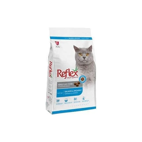 Reflex Salmon Anchovy Somonlu ve Hamsili Yetişkin Kedi Maması 2 Kg ürün görseli 1