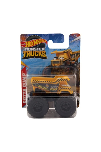HOT WHEELS Monster Trucks Canavar Araçlar Gotta Dump Kamyon 2li ürün görseli 1