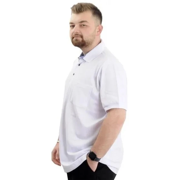 MODEXL 20552 BATTAL T-SHIRT-BEYAZ - Resim 2