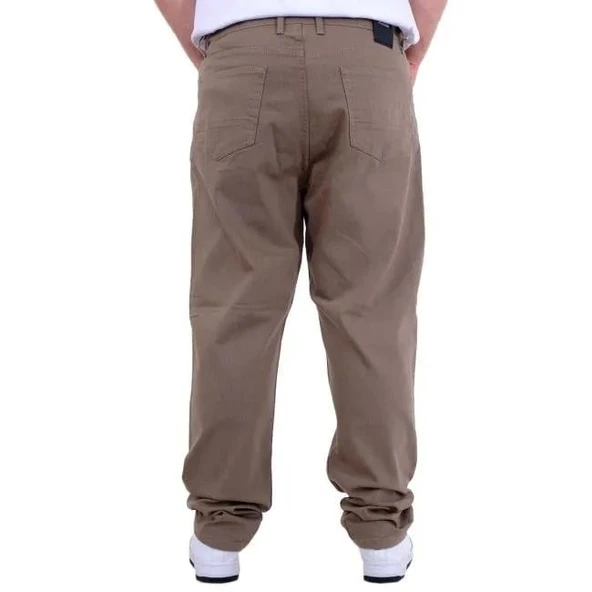 MODEXL 22920 BATTAL PANTOLON-BEJ - Resim 4