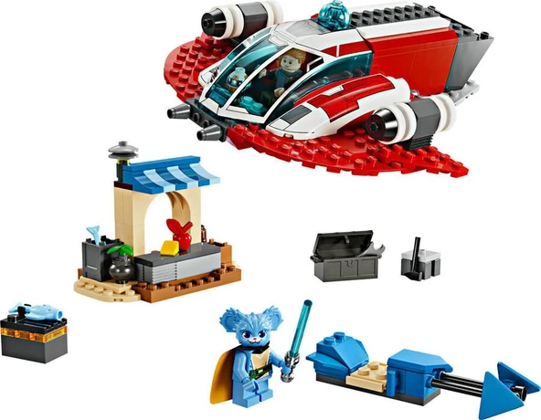 Lego Star Wars Crimson Firehawk 75384 - Resim 2