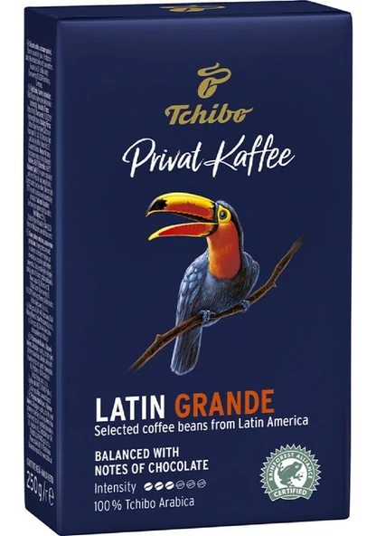 Tchibo Privat Kaffee Latin Grande Öğütülmüş Filtre Kahve 250 gr ürün görseli 1
