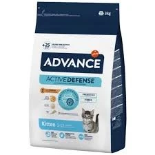 Advance Tavuklu ve Pirinçli Yavru Kedi Maması 3kg ürün görseli 1