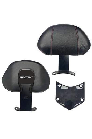 Honda Pcx 125 Sissy Bar Gogo Sırt Desteği Kırmızı Desen 2021-2024 Uyumlu  ARASMOTO ürün görseli 1