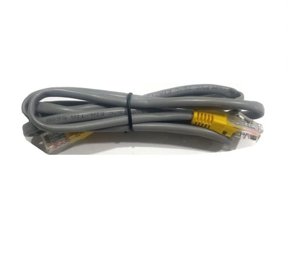 Kalın Sarı Başlı Ethernet Kablosu 150 Cm ürün görseli 1