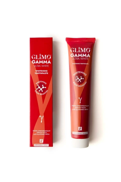Glimo Gamma Ultra White Beyazlatıcı Diş Macunu 75ml ürün görseli 1