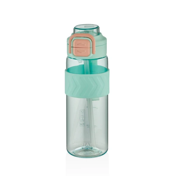 Shotay Direction Su Matarası Tritan Turkuaz 800Ml ürün görseli 1
