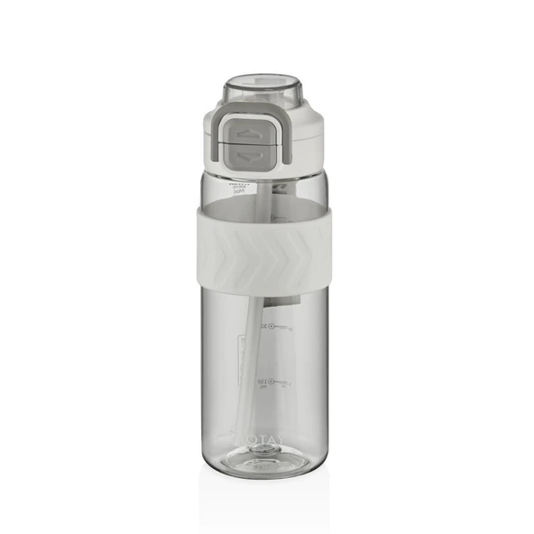 Shotay Direction Su Matarası Tritan Beyaz 800Ml ürün görseli 1