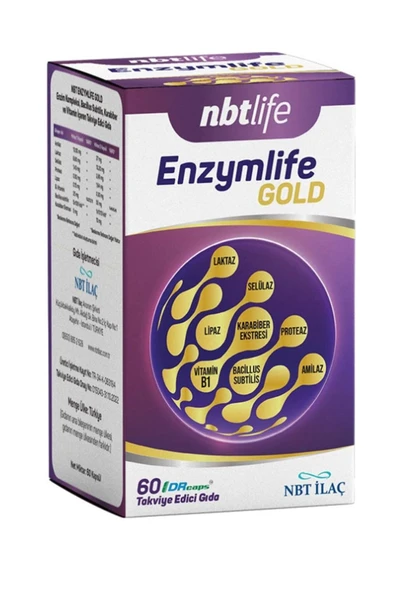 Nbt Life Enzymlife Gold 60 Kapsül - Resim 3