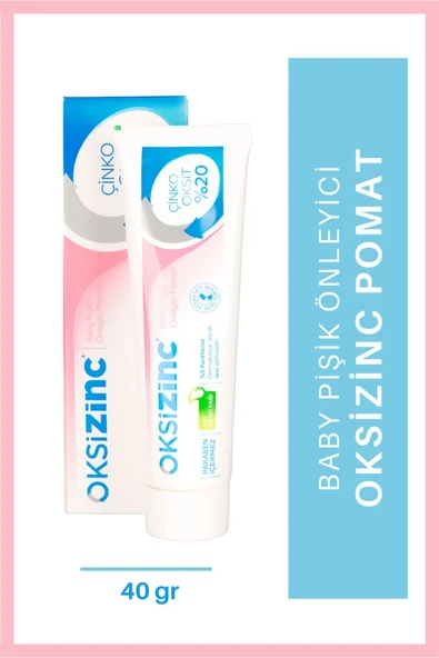 Oksizinc Pişik Önleyici Çinko Oksit %20 40 gr ürün görseli 1