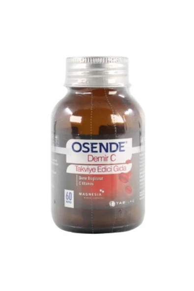 Osende Demir C - Demir Ester C Vitamini 60 Kapsül ürün görseli 1