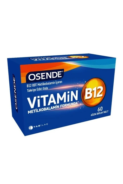 Osende Metilkobalamin B12 Vitamini 60 Tablet - Resim 2