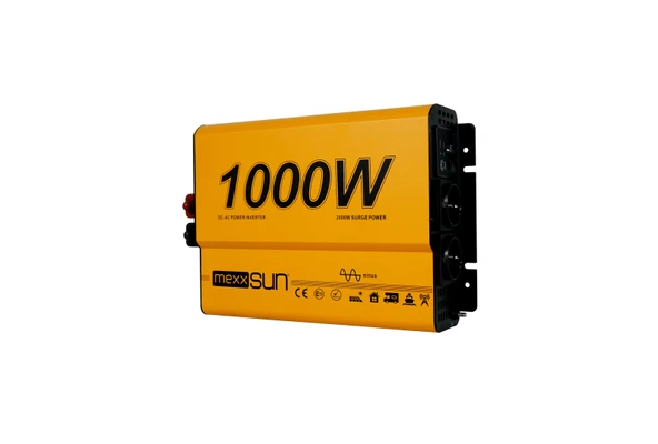 Mexxsun Tam Sinüs İnverter 12V 1000W - Resim 3