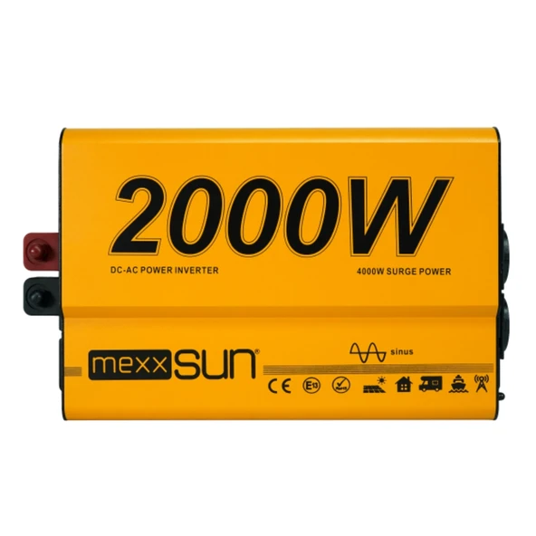 Mexxsun Tam sinüs İnverter 12V 2000W ürün görseli 1
