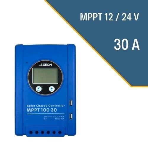 LEXRON 30A MPPT ŞARJ KONTROL CİHAZI MPPT130D ürün görseli 1