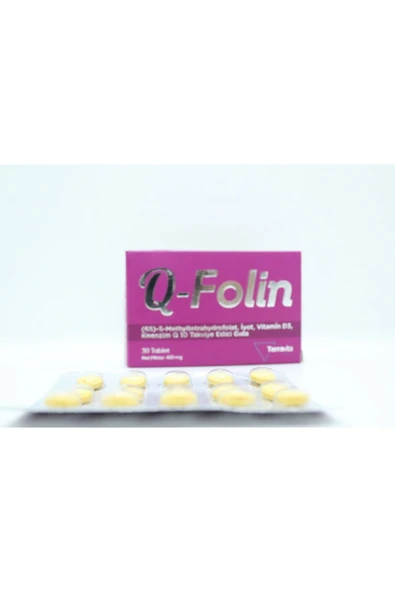 Q-Folin Koenzim 30 Tablet - Resim 4